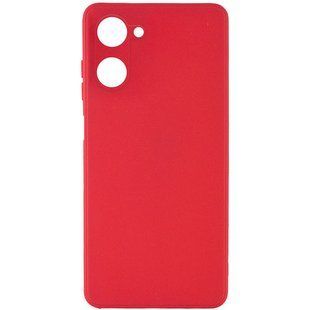 Силіконовий чохол Candy Full Camera для Realme 10 4G Червоний / Camellia