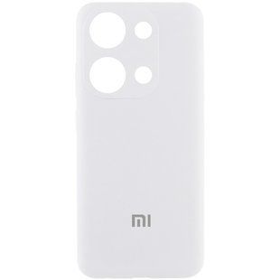 Чехол Silicone Cover Lakshmi Full Camera (AA) with logo для Xiaomi Poco X6 Pro Белый / White