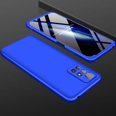 Пластикова накладка GKK LikGus 360 градусів (opp) для Xiaomi Redmi 10 Синій