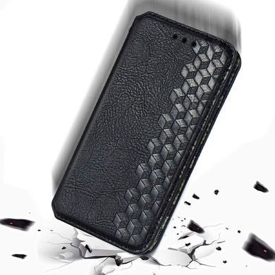 Кожаный чехол книжка GETMAN Cubic (PU) для Xiaomi Mi 10T / Mi 10T Pro Черный