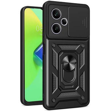 Чехол Ummi Camshield Serge Ring для Xiaomi Poco M6 Pro 5G Черный / Black