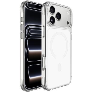 Чохол TPU+PC Space Pure Color with Magnetic Fit для Apple iPhone 17 Pro Max / 18 Pro Max (6.9") White