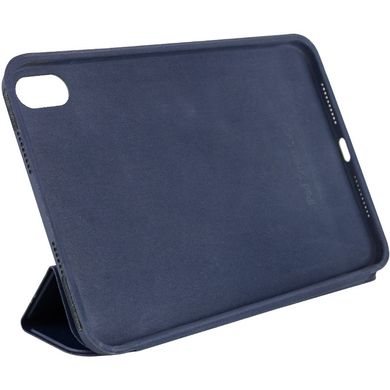 Чехол (книжка) Smart Case Series with logo для Apple iPad Mini 6 (8.3") (2021) Синий / Dark Blue