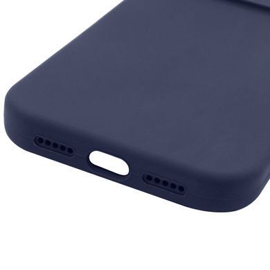 Чохол Silk Full Camera Protective (AA) NO LOGO для Apple iPhone 17 Pro Max (6.9") Темно-синій / Midnight blue