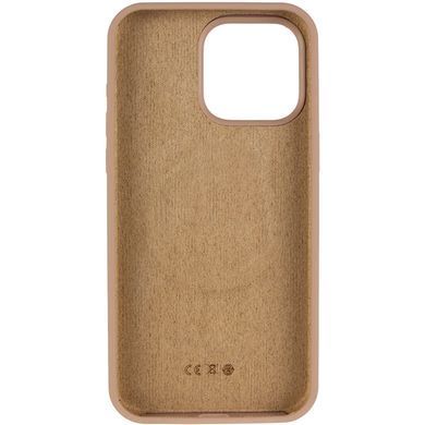 Чехол Silk Full Protective (AA) NO LOGO для Apple iPhone 15 Pro (6.1") Бежевый / Desert Gold