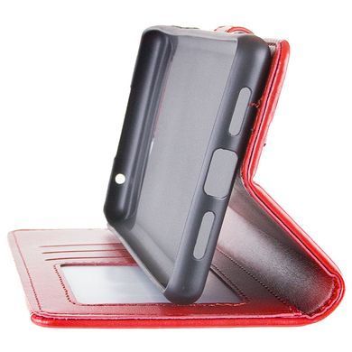 Кожаный чехол книжка GETMAN Gallant (PU) для Google Pixel 7 Красный