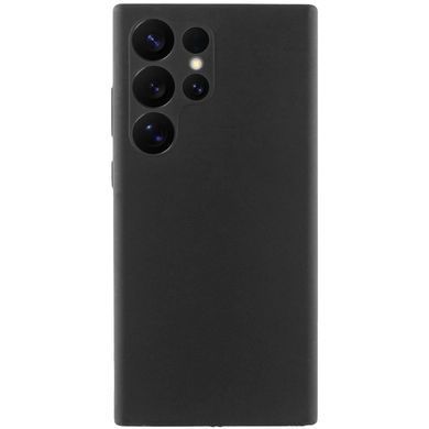 Чохол Silicone Cover Lakshmi Full Camera (AAA) для Samsung Galaxy S24 Ultra Чорний / Black