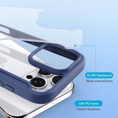 Чехол-книжка Dux Ducis Skin X Pro with MagSafe для Apple iPhone 16 Pro (6.3") Blue