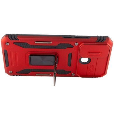 Ударопрочный чехол Camshield Army Ring для Xiaomi Redmi 10C Красный / Red