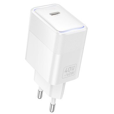 СЗУ Hoco CS113A Lounge PD40W (1USB-C) White