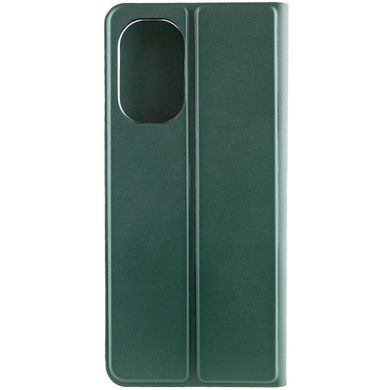 Кожаный чехол книжка GETMAN Elegant (PU) для Motorola Moto G24 / G04 Зеленый