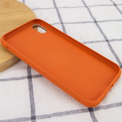 Шкіряний чохол Xshield для Apple iPhone X / XS (5.8") Помаранчевий / Apricot