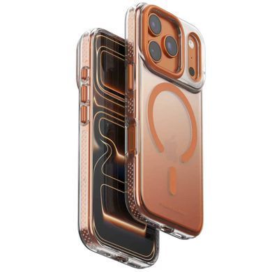 Чехол TPU+PC Puloka Resplendent with Magnetic Fit для Apple iPhone 17 Pro Max (6.9") Orange