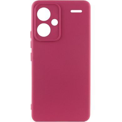 Чохол Silicone Cover Ummi Lakshmi Full Camera (AA) для Xiaomi Redmi Note 13 Pro+ Бордовий / Marsala