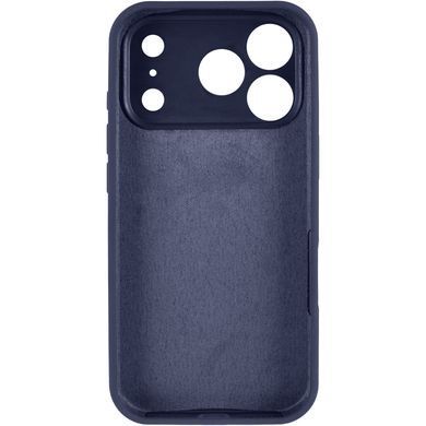 Чохол Silk Full Camera Protective (AA) NO LOGO для Apple iPhone 17 Pro Max (6.9") Темно-синій / Midnight blue