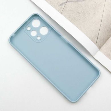Силиконовый чехол Candy Full Camera для Xiaomi Redmi 12 Серый / Smoky Gray