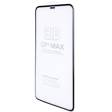 Захисне скло Nillkin (CP+ max 3D) (full glue) для Apple iPhone 11 Pro (5.8") / X (5.8")/XS (5.8") Чорний