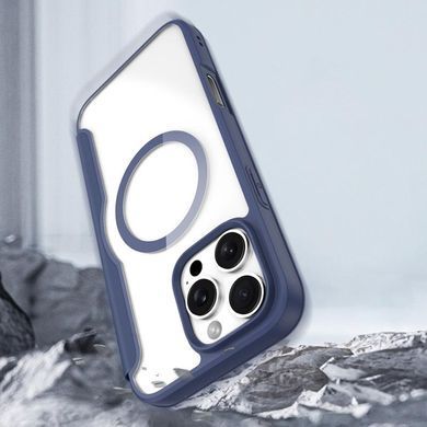 Чехол-книжка Dux Ducis Skin X Pro with MagSafe для Apple iPhone 16 Pro (6.3") Blue