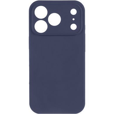 Чохол Silk Full Camera Protective (AA) NO LOGO для Apple iPhone 17 Pro Max (6.9") Темно-синій / Midnight blue