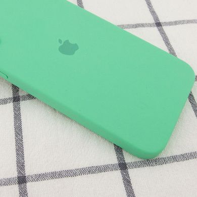 Чохол Silicone Case Square Full Camera Protective (AA) для Apple iPhone 11 Pro Max (6.5") Зелений / Spearmint