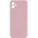 Чохол Silicone Cover Lakshmi Full Camera (AAA) для Samsung Galaxy A07 Рожевий / Pink Sand