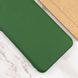 Чехол TPU GETMAN Liquid Silk Full Camera для Samsung Galaxy S22 Ultra Зеленый / Dark green фото 3
