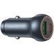 АЗУ Borofone BZ32B Fresh PD30W+QC3.0 total 48W (1USB-A/1C) Metal gray фото 3
