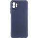 Чехол Silicone Cover Lakshmi Full Camera (A) для Motorola Moto G32 Синий / Midnight Blue