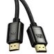 Дата кабель Baseus HDMI High Definition Series 8KHDMI To 8KHDMI (Zinc alloy) (1m) (WKGQ000001)) Black фото 2