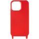Чехол TPU two straps California для Apple iPhone 11 Pro (5.8") Красный фото 2