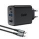 МЗП Acefast A17 PD65W GaN (1USB-A/1C/1HDMI) + кабель Type-C to Type-C Black фото 2