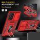 Ударостійкий чохол Camshield Army Ring для Samsung Galaxy A73 5G Червоний / Red фото 3