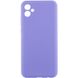 Чехол Silicone Cover Lakshmi Full Camera (AA) для Samsung Galaxy A06 Сиреневый / Dasheen