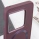 TPU чехол Bonbon Metal Style with MagSafe для OnePlus 10 Pro Бордовый / Plum фото 6