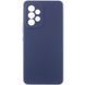 Чехол Silicone Cover Lakshmi Full Camera (AAA) для Samsung Galaxy A52 4G / A52 5G / A52s Темно-синий / Midnight blue