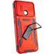 Ударопрочный чехол Camshield Army Ring для Xiaomi Redmi 10C Красный / Red фото 3