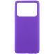 Чехол Silicone Cover Lakshmi (AAA) для Xiaomi Poco X6 Pro Фиолетовый / Amethyst фото 1
