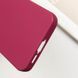 Чохол TPU GETMAN Liquid Silk Full Camera для Samsung Galaxy S24+ Бордовий / Marsala фото 6