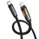 Дата кабель Hoco U136 Prize Type-C to Lightning 27W (1.2m) Black фото 3