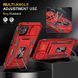 Ударопрочный чехол Camshield Army Ring для Samsung Galaxy A06 Красный / Red фото 5