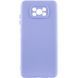 Чохол Silicone Cover Ummi Lakshmi Full Camera (AA) для Xiaomi Poco X3 NFC / Poco X3 Pro Бузковий / Dasheen