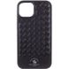 Кожаный чехол Polo Santa Barbara для Apple iPhone 15 (6.1") Black фото 1