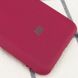 Уценка Чехол Silicone Cover My Color Full Camera (A) для Xiaomi Redmi Note 9 / Redmi 10X Эстетический дефект / Бордовый / Marsala фото 2