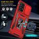 Ударостійкий чохол Camshield Army Ring для Samsung Galaxy A73 5G Червоний / Red фото 2