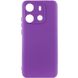 Чехол Silicone Cover Lakshmi Full Camera (A) для Tecno Spark Go 2023 Фиолетовый / Purple фото 1