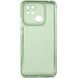 Чехол TPU Starfall Clear для Xiaomi Redmi 10C Зеленый фото 3