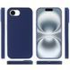 Чехол Silk Full Protective (AA) NO LOGO для Apple iPhone 16e / 17e (6.1") Синий / Deep navy фото 2