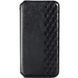 Кожаный чехол книжка GETMAN Cubic (PU) для Xiaomi Mi 10T / Mi 10T Pro Черный фото 1