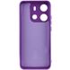 Чехол Silicone Cover Lakshmi Full Camera (A) для Tecno Spark Go 2023 Фиолетовый / Purple фото 2