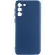 Чохол Silicone Cover Lakshmi Full Camera (A) для Samsung Galaxy S24+ Синій / Navy Blue